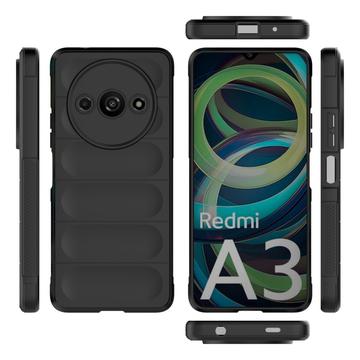 Xiaomi Redmi A3 Rugged TPU Cover - Sort