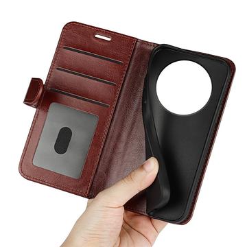 Xiaomi Redmi A3 Pung Cover med Magnetisk Lukning - Brun