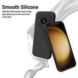 Xiaomi Redmi A3x Liquid Silikone Cover med Strop - Sort