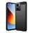 Xiaomi Redmi A7 Pro Børstet TPU Cover - Karbonfiber - Sort