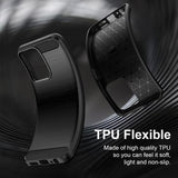 Xiaomi Redmi A7 Pro Børstet TPU Cover - Karbonfiber - Sort
