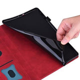 Xiaomi Redmi K Pad 2 Business Style Mat Flip Cover - Rød