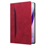 Xiaomi Redmi K Pad 2 Business Style Mat Flip Cover - Rød