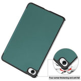 Xiaomi Redmi K Pad 2 Tri-Fold Series Smart Folio-etui - Sortgrøn