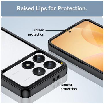 Xiaomi Redmi K70/K70 Pro/Poco F6 Pro Anti-Shock Hybrid Cover - Sort