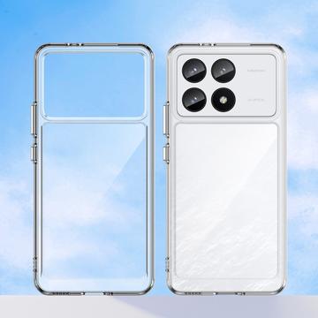 Xiaomi Redmi K70/K70 Pro/Poco F6 Pro Anti-Shock Hybrid Cover - Gennemsigtig