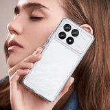 Xiaomi Redmi K70/K70 Pro/Poco F6 Pro Anti-Shock Hybrid Cover - Gennemsigtig