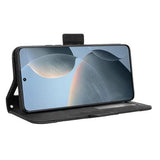 Xiaomi Redmi K70/K70 Pro/Poco F6 Pro Pung Cover med Kortholder - Sort
