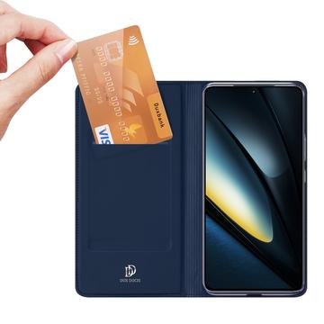Xiaomi Redmi K70/K70 Pro/Poco F6 Pro Dux Ducis Skin Pro Flip Cover - Blå