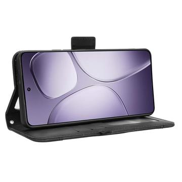Xiaomi Redmi K70 Ultra Pung Cover med Kortholder - Sort