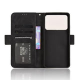 Xiaomi Redmi K70 Ultra Pung Cover med Kortholder - Sort