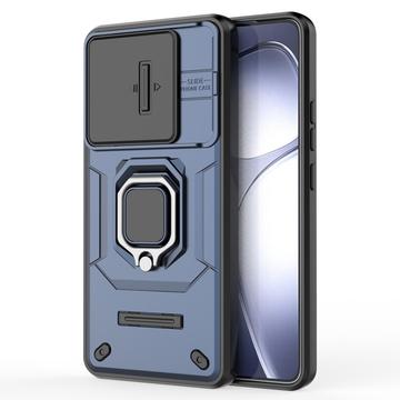 Xiaomi Redmi K70 Ultra Roterende Ring Hybrid Cover med Kameraskjold - Blå
