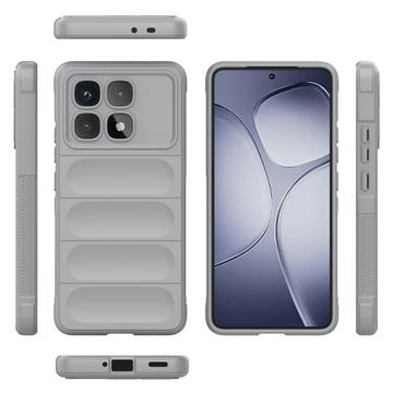 Xiaomi Redmi K70 Ultra Rugged Series TPU Cover - Lysegrå