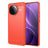 Xiaomi Redmi K80/Poco F7 Pro Børstet TPU Cover - Karbonfiber - Rød