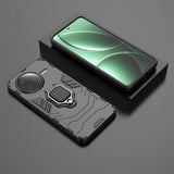 Xiaomi Redmi K80/Poco F7 Pro Hybrid Cover med Ring Holder - Sort