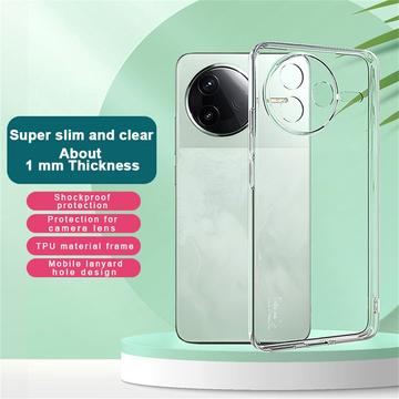 Xiaomi Redmi K80/Poco F7 Pro Imak UX-5 TPU Cover - Gennemsigtig