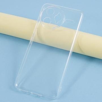 Xiaomi Redmi K80 Pro/Poco F7 Ultra Skridsikkert TPU Cover - Gennemsigtig