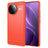 Xiaomi Redmi K80 Pro/Poco F7 Ultra Børstet TPU Cover - Karbonfiber - Rød