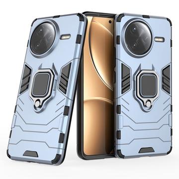 Xiaomi Redmi K80 Pro/Poco F7 Ultra Hybrid Cover med Ring Holder - Blå