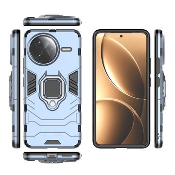 Xiaomi Redmi K80 Pro/Poco F7 Ultra Hybrid Cover med Ring Holder - Blå