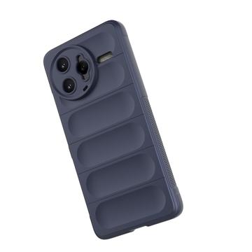 Xiaomi Redmi K80 Pro/Poco F7 Ultra Rugged TPU Cover - Mørkeblå