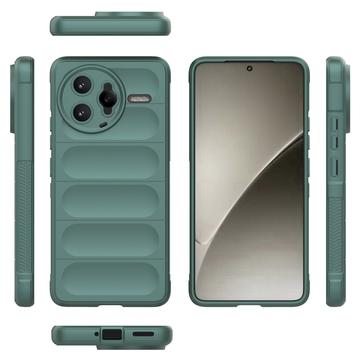 Xiaomi Redmi K80 Pro/Poco F7 Ultra Rugged TPU Cover - Grøn