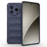 Xiaomi Redmi K80/Poco F7 Pro Rugged TPU Cover - Mørkeblå