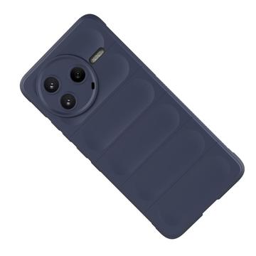Xiaomi Redmi K80/Poco F7 Pro Rugged TPU Cover - Mørkeblå