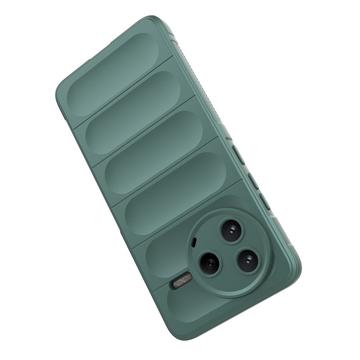 Xiaomi Redmi K80/Poco F7 Pro Rugged TPU Cover - Grøn