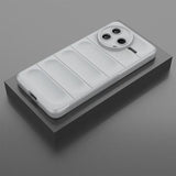 Xiaomi Redmi K80/Poco F7 Pro Rugged TPU Cover - Lysegrå