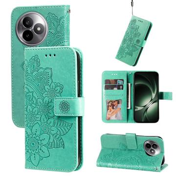 Xiaomi Redmi K80 Ultra Mandala Series Etui med Pung - Grøn