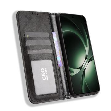 Xiaomi Redmi K80 Ultra Retro Pung Taske med Magnetisk Lukning - Sort