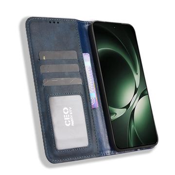 Xiaomi Redmi K80 Ultra Retro Pung Taske med Magnetisk Lukning - Blå