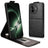 Xiaomi Redmi K80 Ultra lodret flip-etui med stativ - sort