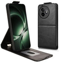 Xiaomi Redmi K80 Ultra lodret flip-etui med stativ - sort
