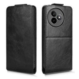 Xiaomi Redmi K80 Ultra lodret flip-etui med stativ - sort