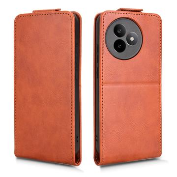 Xiaomi Redmi K80 Ultra lodret flip-etui med stativ - Brun