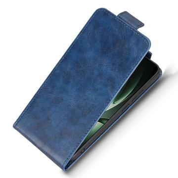 Xiaomi Redmi K80 Ultra lodret flip-etui med stativ - mørkeblå