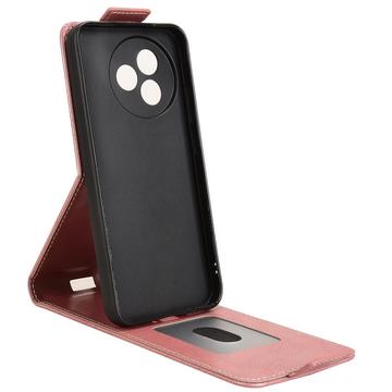 Xiaomi Redmi K80 Ultra lodret flip-etui med stativ - rosaguld