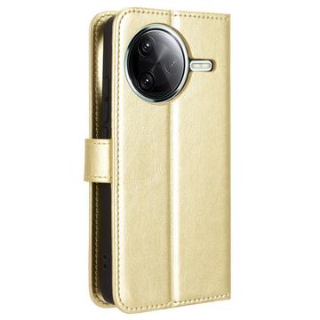 Xiaomi Redmi K80/K80 Pro/Poco F7 Ultra Pung med Magnetisk Lukning - Guld