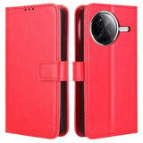 Xiaomi Redmi K80/K80 Pro/Poco F7 Ultra Pung med Magnetisk Lukning - Rød