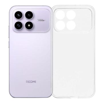 Xiaomi Redmi K90/Poco F8 Pro Skridsikkert TPU Cover - Gennemsigtig