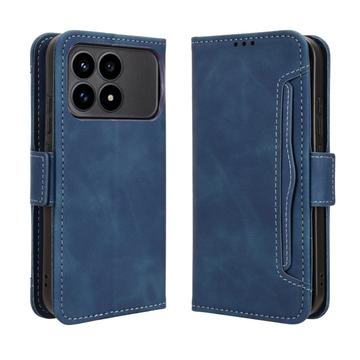 Xiaomi Redmi K90/Poco F8 Pro Kortholder Pung Etui - Blå