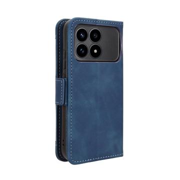 Xiaomi Redmi K90/Poco F8 Pro Kortholder Pung Etui - Blå