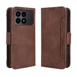 Xiaomi Redmi K90/Poco F8 Pro Kortholder Pung Etui - Brun