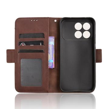 Xiaomi Redmi K90/Poco F8 Pro Kortholder Pung Etui - Brun