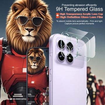 Xiaomi Redmi K90/Poco F8 Pro Imak 2-i-1 HD Kamera Linse Hærdet Glas