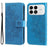 Xiaomi Redmi K90/Poco F8 Pro Mandala Series Etui med Pung - Blå