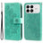 Xiaomi Redmi K90/Poco F8 Pro Mandala Series Etui med Pung - Grøn