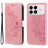 Xiaomi Redmi K90/Poco F8 Pro Mandala Series Etui med Pung - Pink